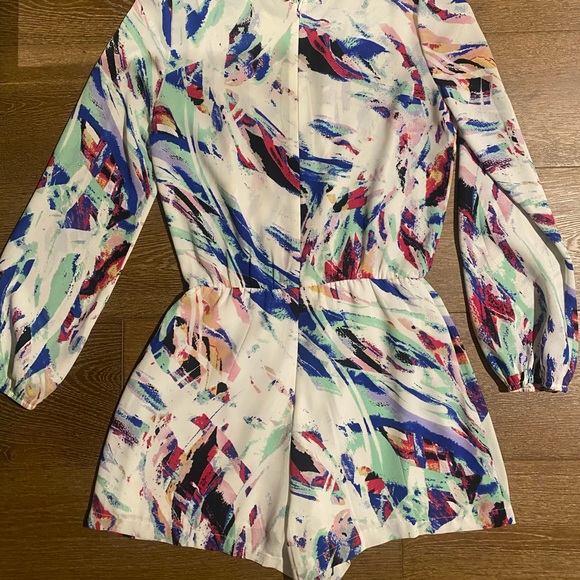 Aqua Romper - Picture 3 of 4